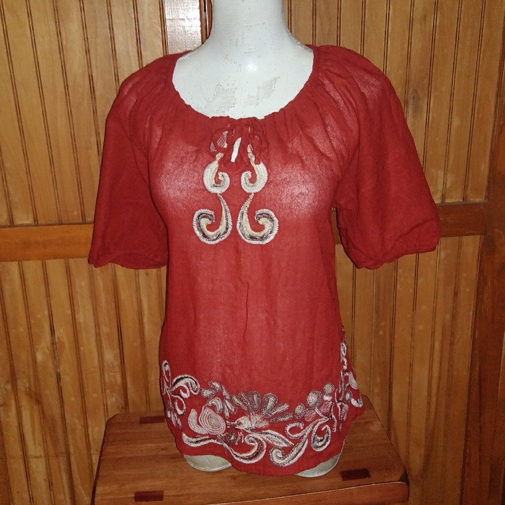 Semi Sheer Edme & Esyllte Blouse - Picture 1 of 1